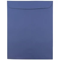 JAM Paper 10" x 13" Presidential Blue Open End Catalog Premium Envelopes, 100ct.