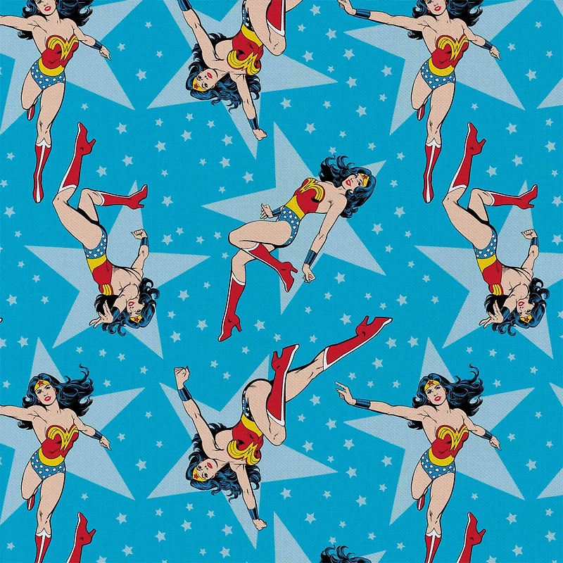 Camelot Fabrics DC Comics Wonder Woman Cotton Fat Quarter, 6ct.