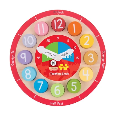 Wooden Teaching Clock