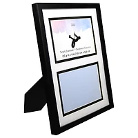 Simply Essentials™ 2 Opening 4" x 6" Black  Collage Frame with Mat by Studio Décor®
