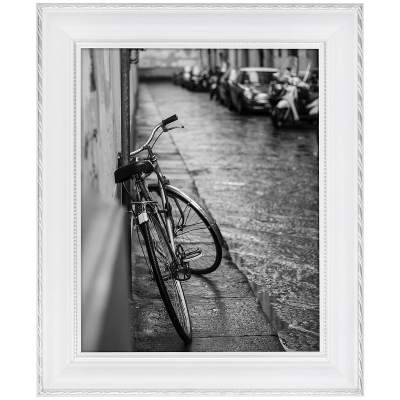 Craig Frames Victoria White & Silver Picture Frame