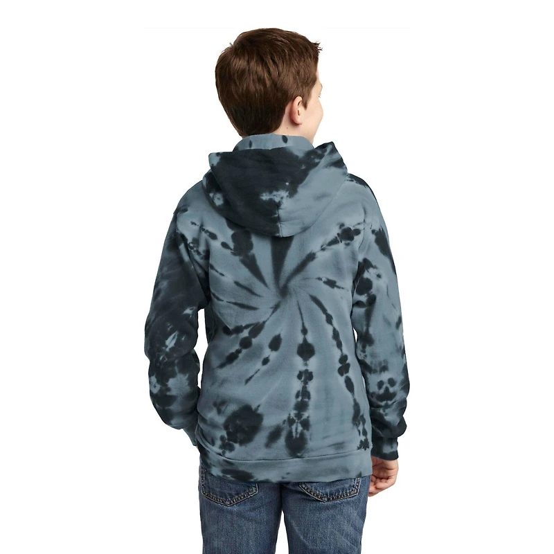 Port & Company® Youth Tie-Dye Pullover Hooded Sweatshirt