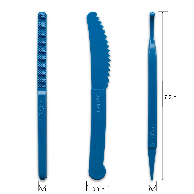 FloraCraft® Foam Tools - Knife, Rasp, Tuck & Scribe