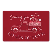 Loads of Love Truck 18" x 27" Floor Mat