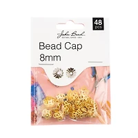 John Bead Must Have Findings 8mm Bead Caps