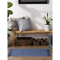 DII® 2-Tone Ribbed Rug