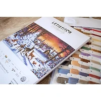 Letistitch Christmas Wood Counted Cross Stitch Kit