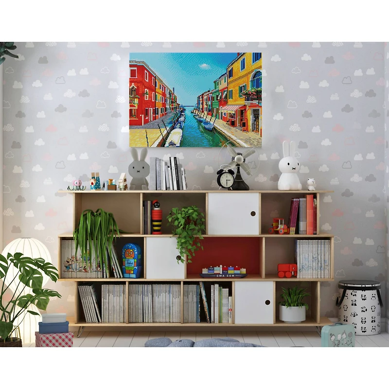 Diamond Dotz® Intermediate Italian Summer Pre-Framed Diamond Painting Kit