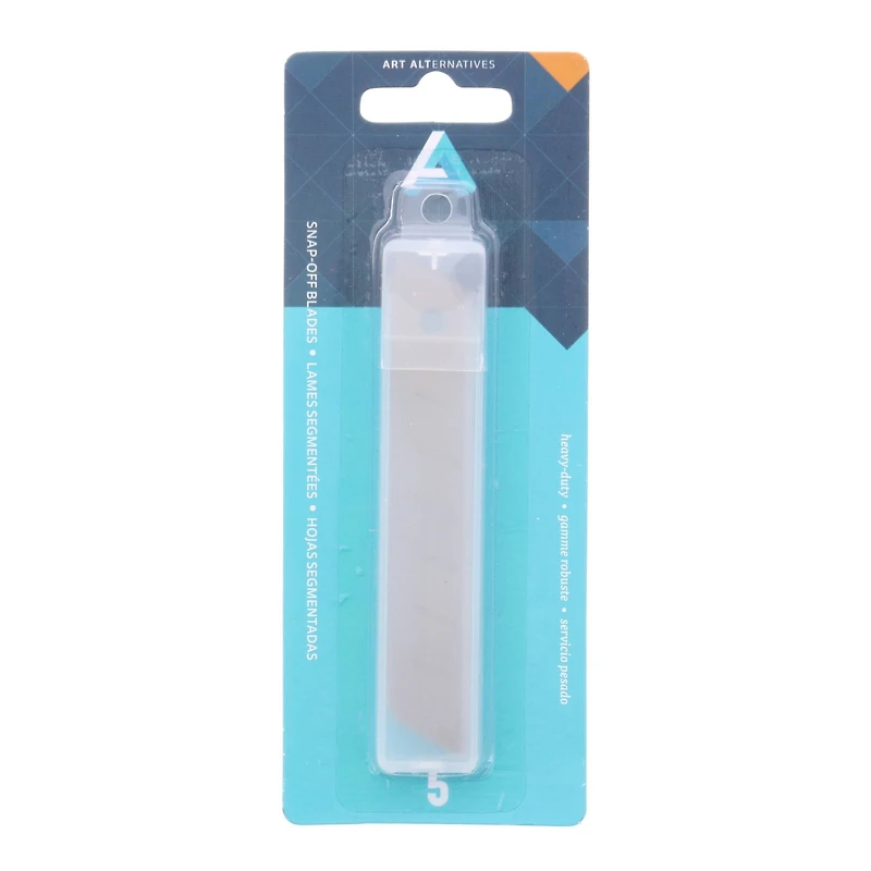 12 Packs: 5 ct. (60 total) Art Alternatives Heavy-Duty Snap-Off Blades, 5ct.