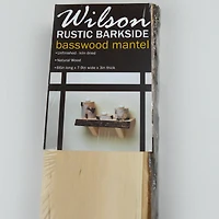 Wilson® Enterprises Basswood Bark Edge Shelf Kit