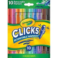 Crayola® CLICKS Retractable Markers™, 2 Packs of 10