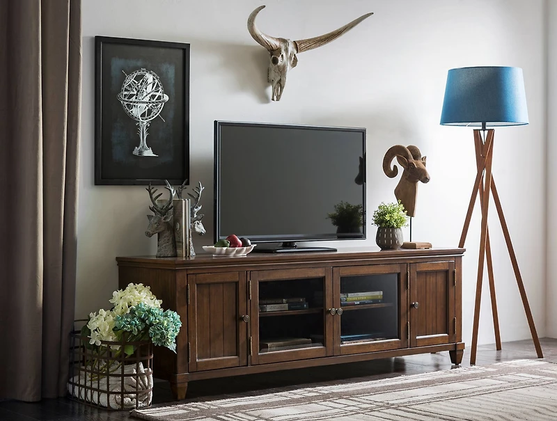 Hello Honey® Glazed Terra Cotta Planter with Hand Painted Lines