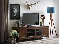 Hello Honey® Glazed Terra Cotta Planter with Hand Painted Lines