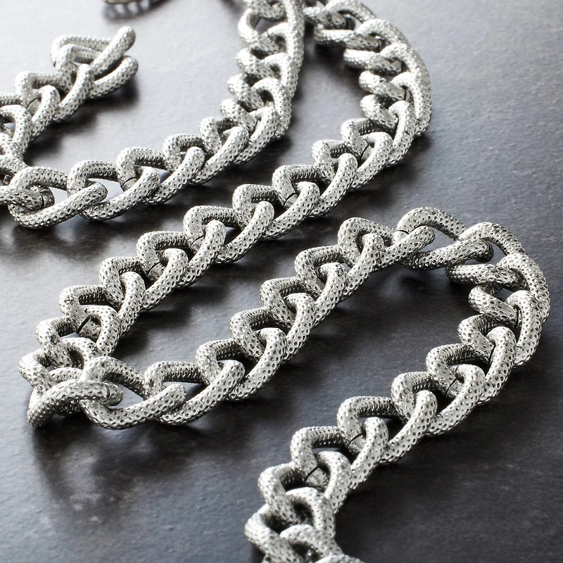 12 Pack: 24" Antique Rhodium Chunky Chain by Bead Landing™