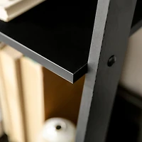 Walker Edison 55" Modern Ladder Bookshelf