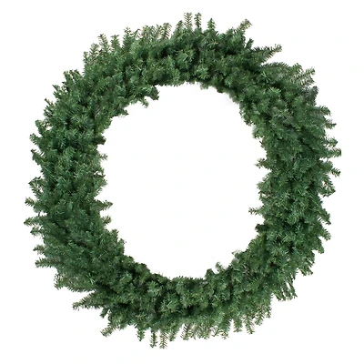 6ft. Green Canadian Pine Commercial Size Artificial Christmas Wreath