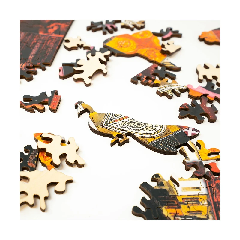 Wooden Jigsaw Puzzle - Life Series: 456 Pcs