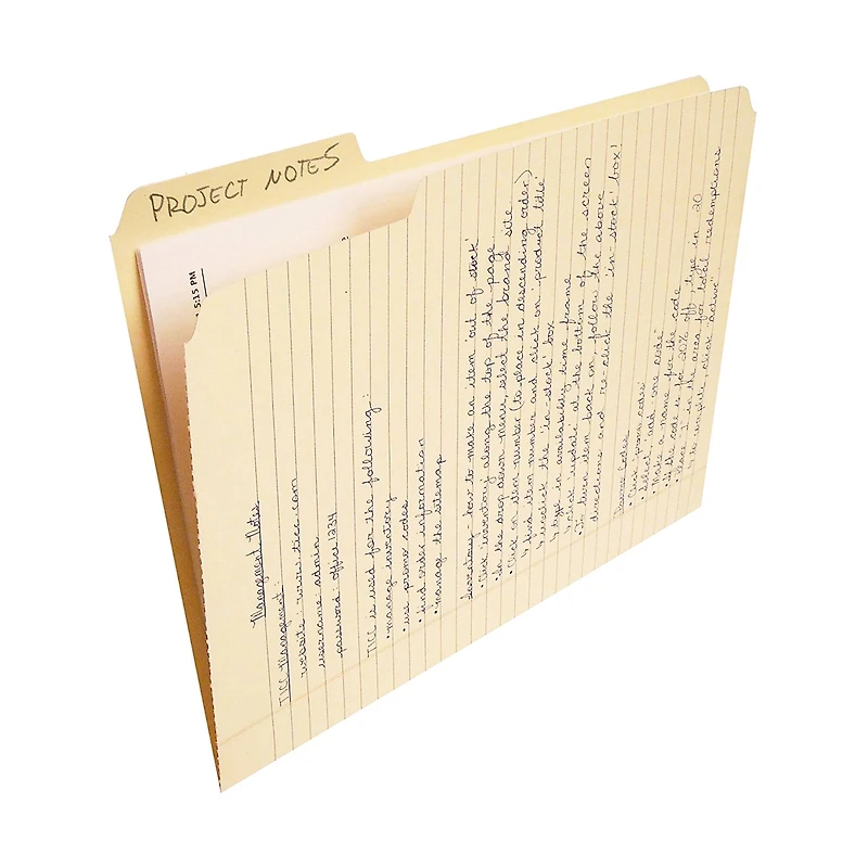 Find It Trading Manila File Folder Notepad
