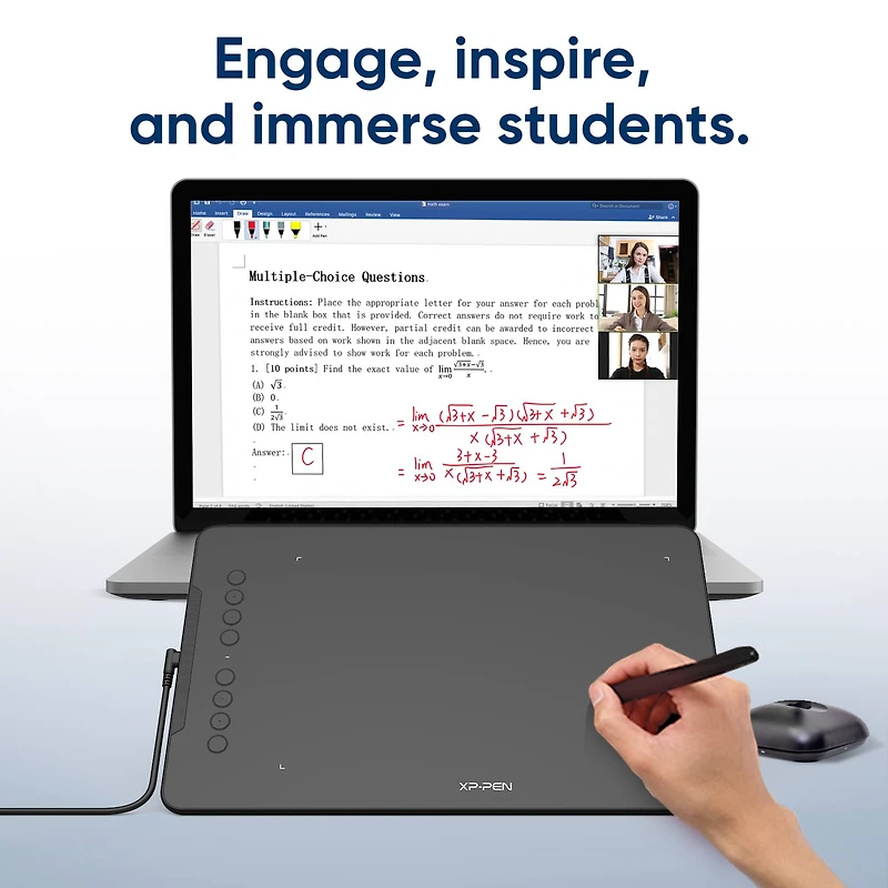 XPPen 10" x 6.25″ Deco 01 V2 Graphics Drawing Tablet