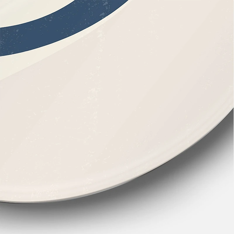 Designart - Abstract Sun Moon Geometric Print I