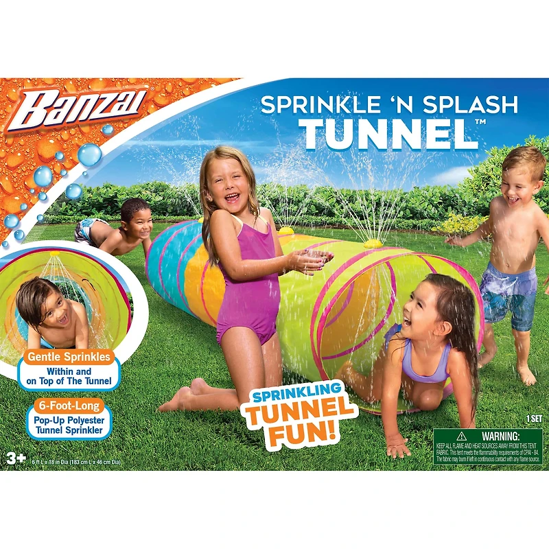 Banzai Sprinkle 'N Splash Tunnel