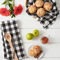 DII® Checker Washed Waffle Dish Towels