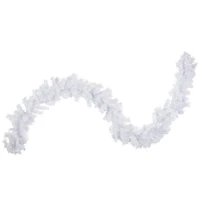 9ft. Icy White Iridescent Spruce Christmas Garland