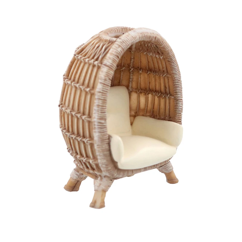 Miniature Rattan Egg Chair by Make Market®
