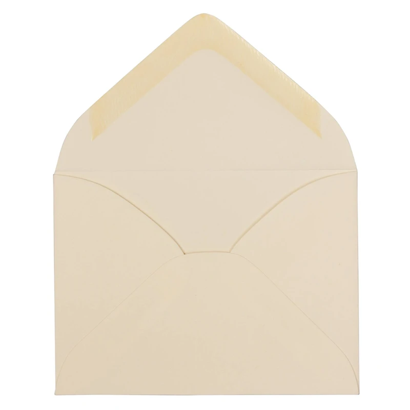 JAM Paper 2.75" x 3.75" Ivory Mini Commercial Envelopes, 100ct.