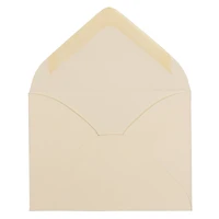 JAM Paper 2.75" x 3.75" Ivory Mini Commercial Envelopes, 100ct.