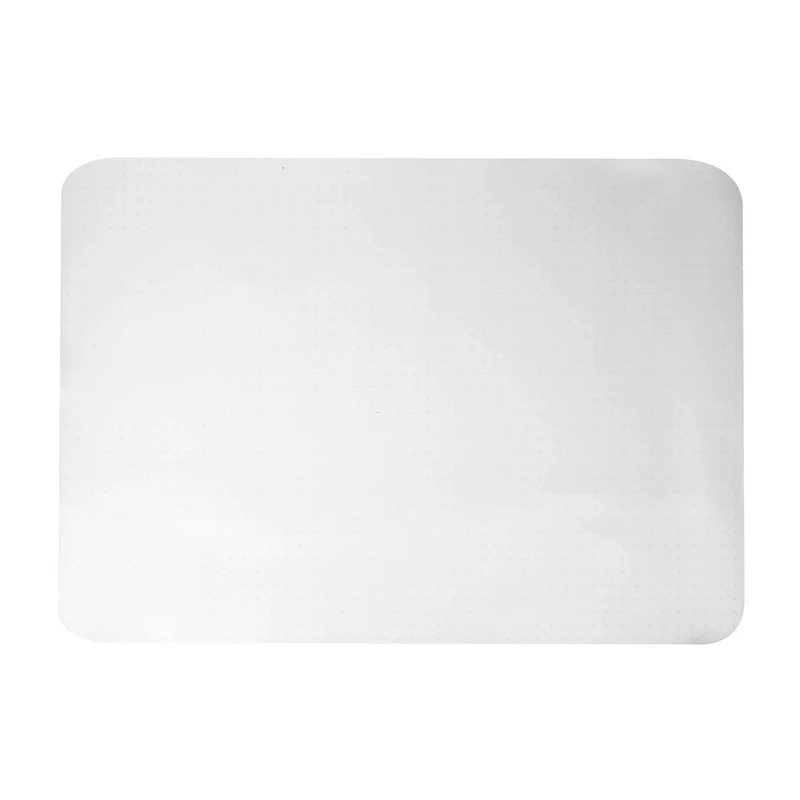 Mind Reader 47.5" Clear Rolling Chair Carpet Protection Mat