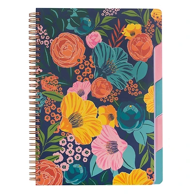 Steel Mill & Co.® Garden Blooms Spiral Subject Notebook