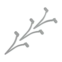 Pool Central White Replacement Butterfly Clips for Pool Cleaning Poles