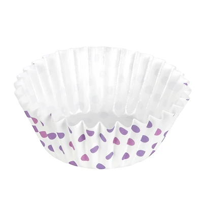 Multi Purple Polka Dot Grease Resistant Baking Cups by Celebrate It®