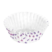 Multi Purple Polka Dot Grease Resistant Baking Cups by Celebrate It®  