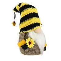 10.75" Bumblebee & Sunflower Springtime Gnome