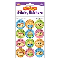 TREND Enterprises® Hot Diggity Dog, Hot Dog scent Scratch 'n Sniff Stinky Stickers®, 48 Per Pack, 6 Packs total of 288
