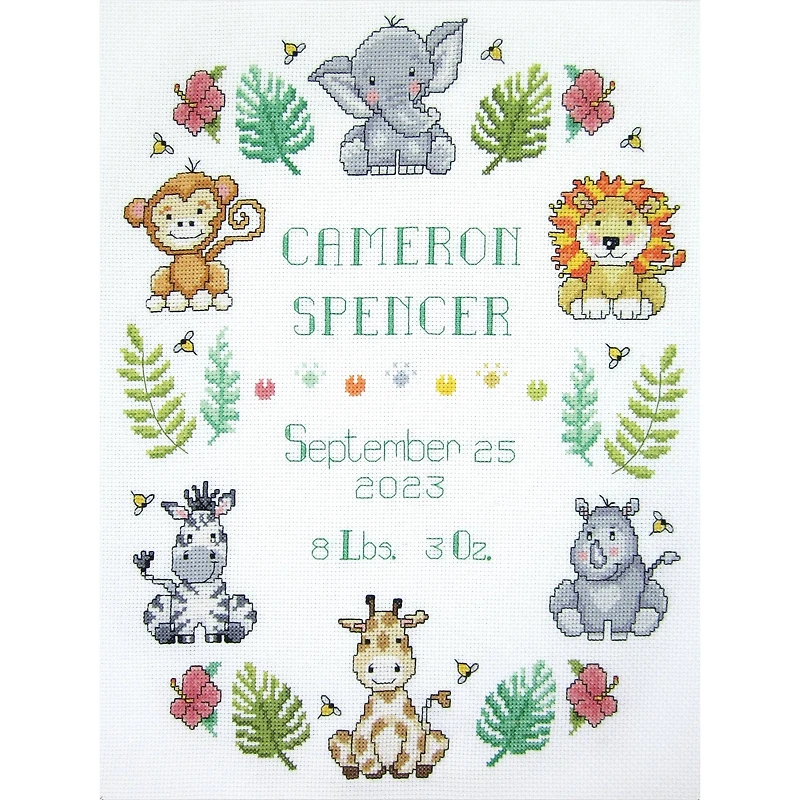Design Works™ In the Jungle Counted Cross Stitch Kit