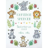 Design Works™ In the Jungle Counted Cross Stitch Kit