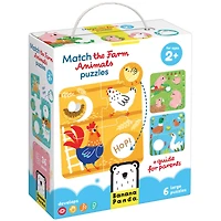 Banana Panda Match the Farm Animals Puzzles
