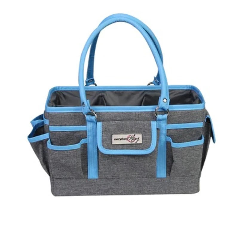Everything Mary Blue Craft Bag Organizer Tote