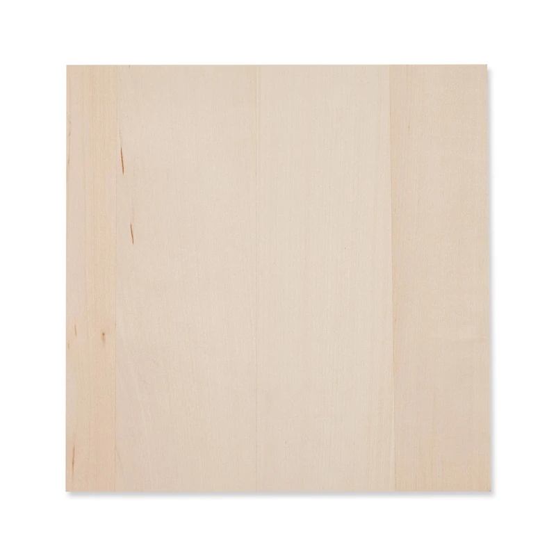 6 Pack: 12" Basswood Square Panel by Make Market®