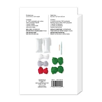 Intermediate Ball Ornaments Amigurumi Crochet Ornament Kit by Loops & Threads®