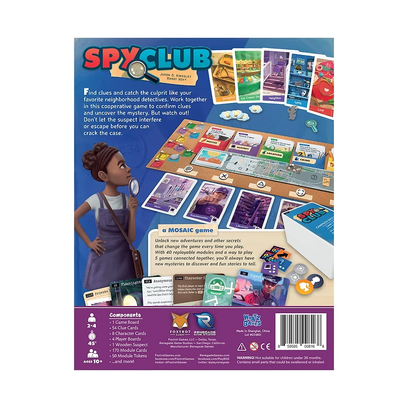 Spy Club Game