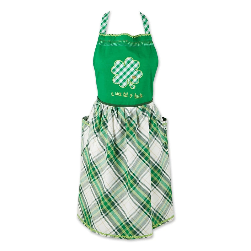 DII® Lucky Clover Embellished Apron