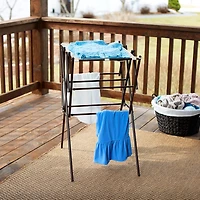 Household Essentials 35" Extendable Metal Drying Rack