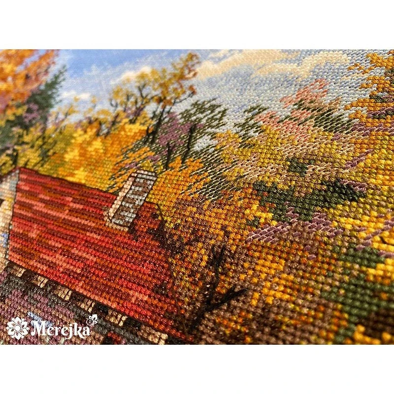 Merejka Watermill Counted Cross Stitch Kit