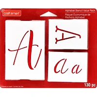 Mixed Font Alphabet Stencils by Craft Smart®