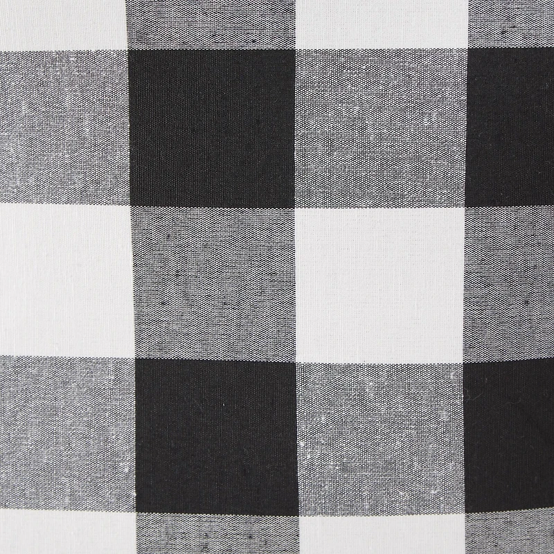 DII® Large Rectangle /Black Buffalo Check Polyester Bin