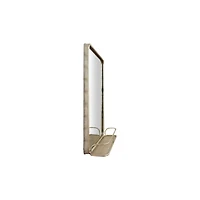 Hello Honey® Gold Rectangle Wall Mirror with Shelf